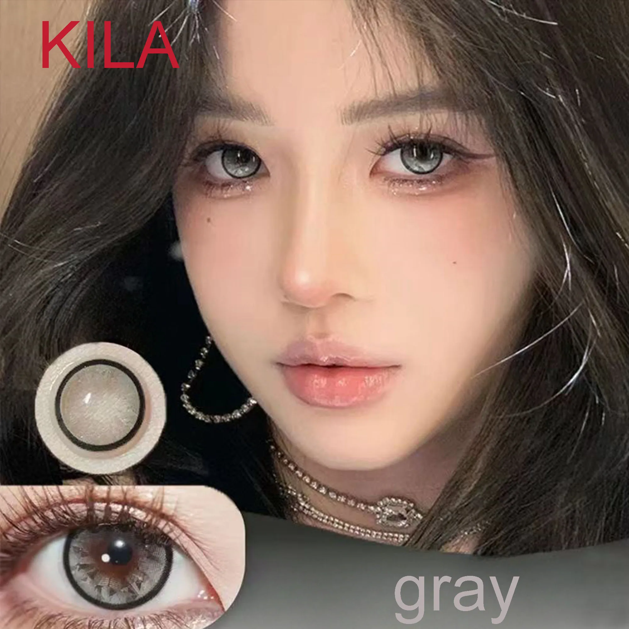 

Очки Coslens withPower 14,20 мм, мягкие контактные линзы, женские и мужские аксессуары, линзы для глаз Kila