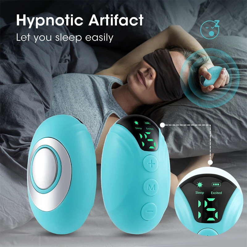 Hand-held Sleep Aid Device Help Micro-current Insomnia Instrument Pressure Relief Sleeping Anxiety Therapy Relaxation Sleep Aids
Hand-held Sleep Aid Device Help Micro-current Insomnia Instrument Pressure Relief Sleeping Anxiety Therapy Relaxation Sleep Aids