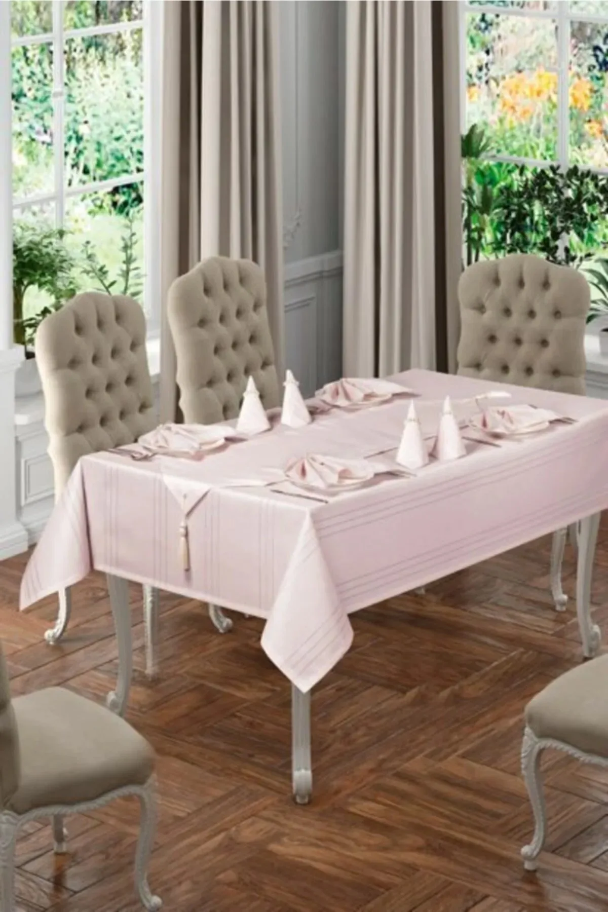 Посуда из полиэстера. Для гостиной и кухни. 1 скатерть: 160x220 см. Продукт состоит из 26 частей
Посуда из полиэстера. Для гостиной и кухни. 1 скатерть: 160x220 см. Продукт состоит из 26 частей
