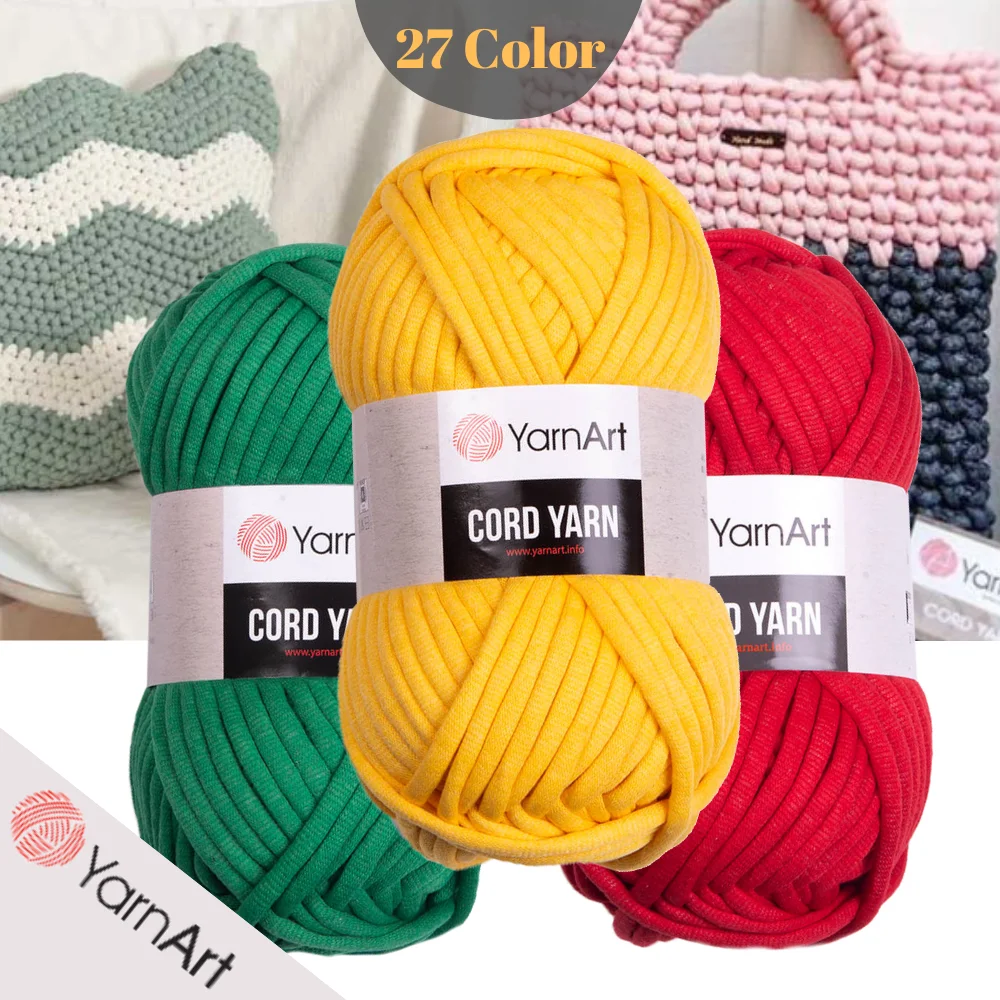 YarnArt Cord Yarn Cotton - 27 Color Options - 73 Meters(250gr) - Polyester - Super Bulky - Cardigan - Sweater - Blouse - Blanket - Home Decoration - Vests - Too Thick - Soft - Accessory - Dress - DIY -MADE IN TURKEY
YarnArt Cord Yarn Cotton - 27 Color Options - 73 Meters(250gr) - Polyester - Super Bulky - Cardigan - Sweater - Blouse - Blanket - Home Decoration - Vests - Too Thick - Soft - Accessory - Dress - DIY -MADE IN TURKEY