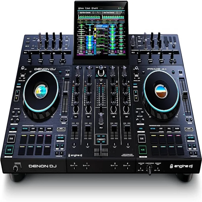 Распродажа со скидкой 50%, автономный DJ-контроллер и микшер Denon DJ PRIME 4 + с 4 деками, пробоотборник капель, сенсорный экран 10,1 дюйма
Распродажа со скидкой 50%, автономный DJ-контроллер и микшер Denon DJ PRIME 4 + с 4 деками, пробоотборник капель, сенсорный экран 10,1 дюйма