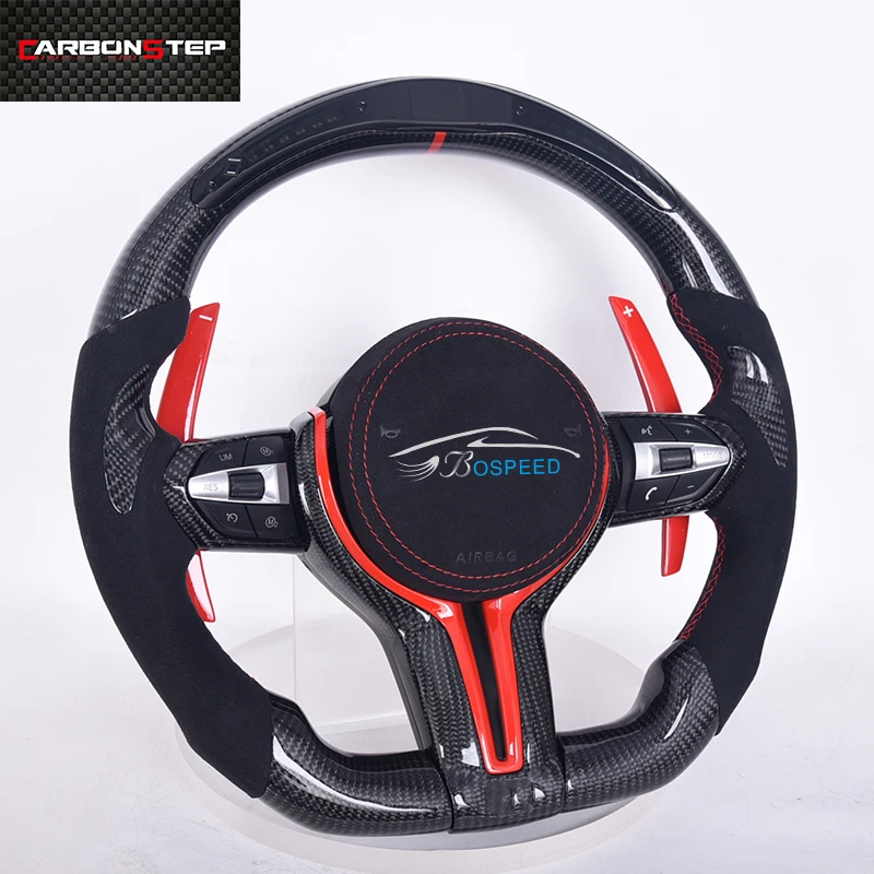 F M Carbon Fiber Steering Wheel For Bmw F30 F10 F11 M3 M5 M6 E92 E90 E87 G20 G80 G30 Z3 535i i7 3 series Car Sports Led Custom
F M Carbon Fiber Steering Wheel For Bmw F30 F10 F11 M3 M5 M6 E92 E90 E87 G20 G80 G30 Z3 535i i7 3 series Car Sports Led Custom