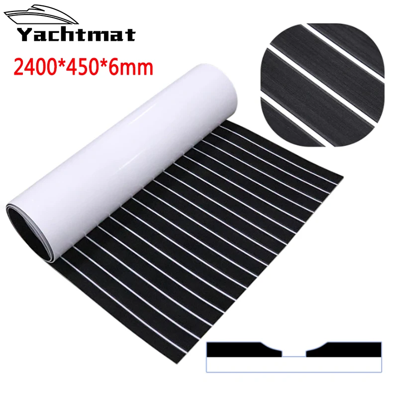 Faux Teak Marine Floor Mat Customized Design Eva Foam Decking Yacht RV Swimming Pool Non-Slip Boat Accessories 2400*450*6mm
Faux Teak Marine Floor Mat Customized Design Eva Foam Decking Yacht RV Swimming Pool Non-Slip Boat Accessories 2400*450*6mm