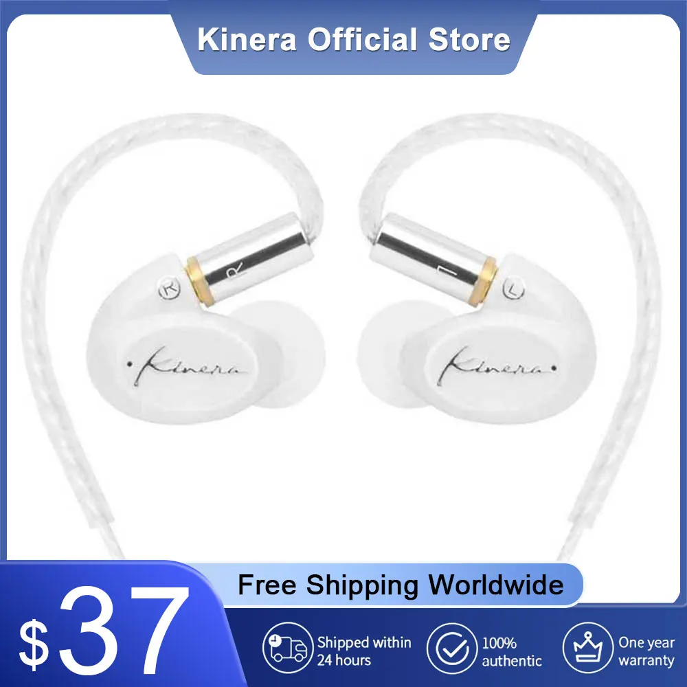 

Kinera SIF Headphone Dynamic Driver In-Ear Earphones HiFi DJ Music Monitor Running Sport Earplug Headset With MMCX Cable Earbuds