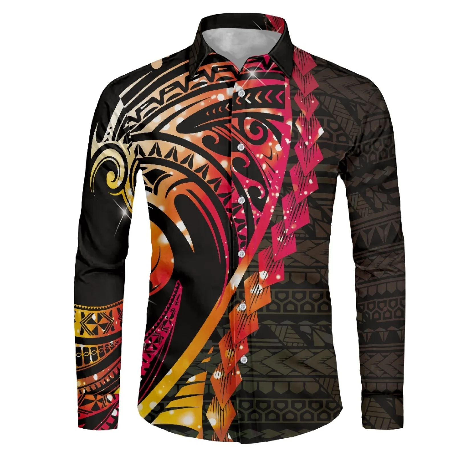 Polynesian Tribal Samoan Totem Tattoo Samoa Prints Fashion Spring Autumn Men Shirts New Arrivals Slim Fit Male Beach Party 6XL
Polynesian Tribal Samoan Totem Tattoo Samoa Prints Fashion Spring Autumn Men Shirts New Arrivals Slim Fit Male Beach Party 6XL