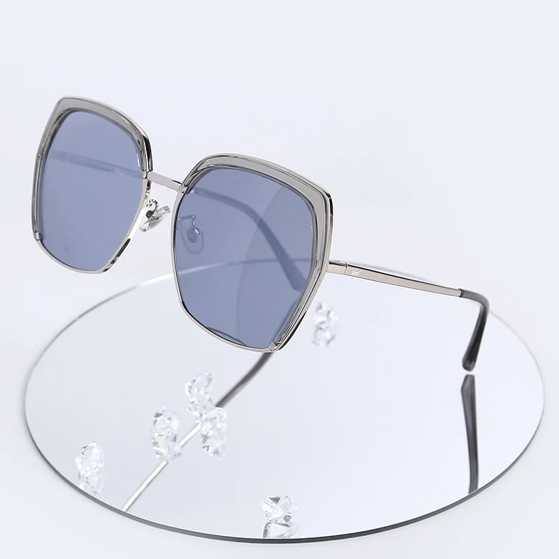 

Солнечные очки LARETOROSA в большой оправе унисекс, поляризационные солнцезащитные, для активного отдыха, серый многоугольник