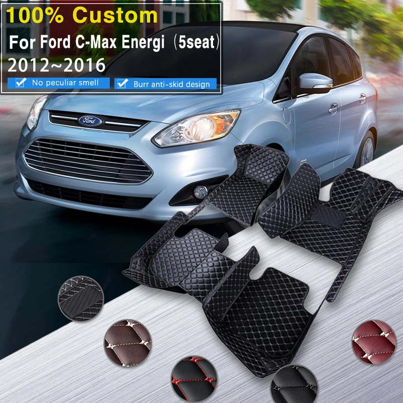 Car Floor Mats For Ford C-Max Energi 5seat MK2 2012~2016 High Quality Non-slip Auto Pad Anti-dirt Pads Car Accessories Interior
Car Floor Mats For Ford C-Max Energi 5seat MK2 2012~2016 High Quality Non-slip Auto Pad Anti-dirt Pads Car Accessories Interior