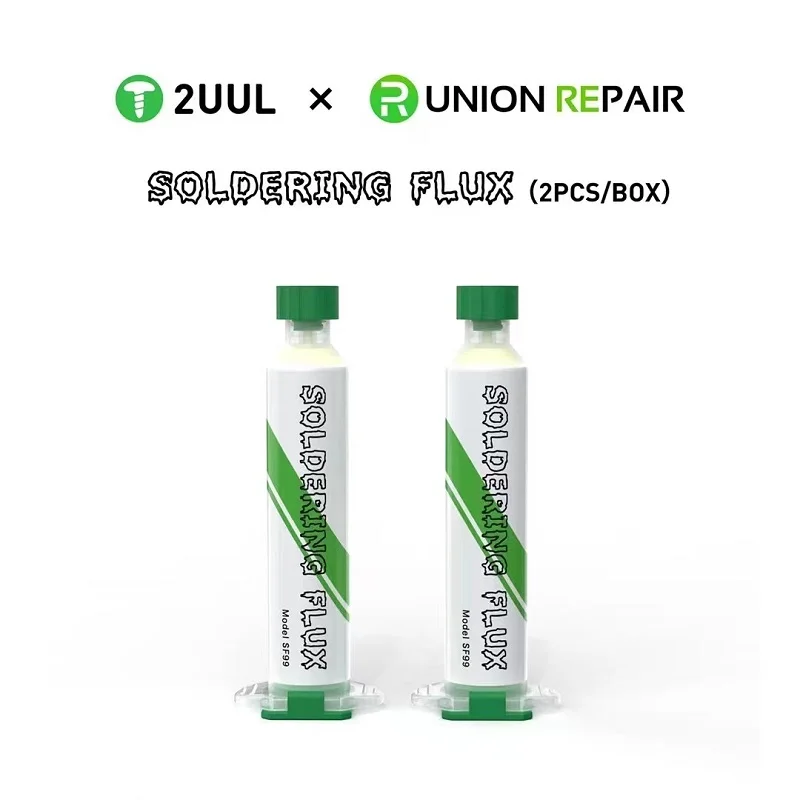 2UUL SF99 High-quality Soldering Flux 2Pcs For Phone Computer Mainboard Chip BGA Welding Repair Low Temperature Soldering Paste
2UUL SF99 High-quality Soldering Flux 2Pcs For Phone Computer Mainboard Chip BGA Welding Repair Low Temperature Soldering Paste