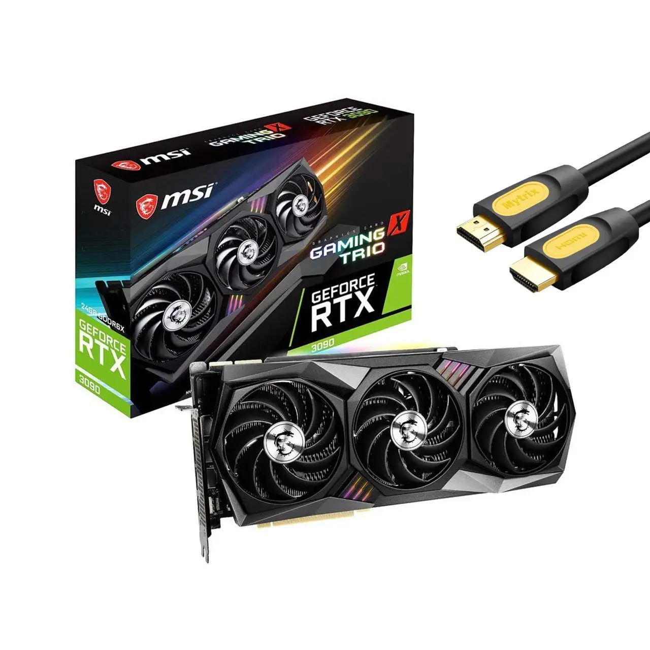 

High Quality Price New Sealed Msi Geforce Rtx 3090 Ti Gaming X Trio 24g Graphics Card Rtx 3090 3080 3070 3060 Gpu Card