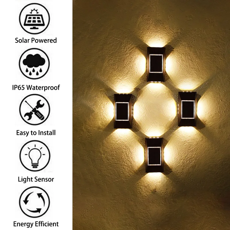 Smart Solar Outdoor Light 12 LED Waterproof Garden Decor Lamps for Courtyard Street Wall Light Garden Outdoor Solar Lamp
Smart Solar Outdoor Light 12 LED Waterproof Garden Decor Lamps for Courtyard Street Wall Light Garden Outdoor Solar Lamp