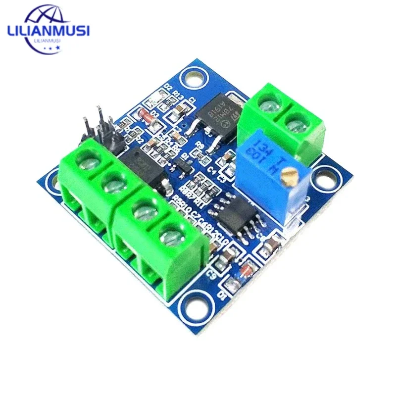 

50PCS PWM to Voltage Converter Module 0%-100% to 0-10V for PLC MCU Digital to Analog Signal PWM Adjustabl Converter Power Module