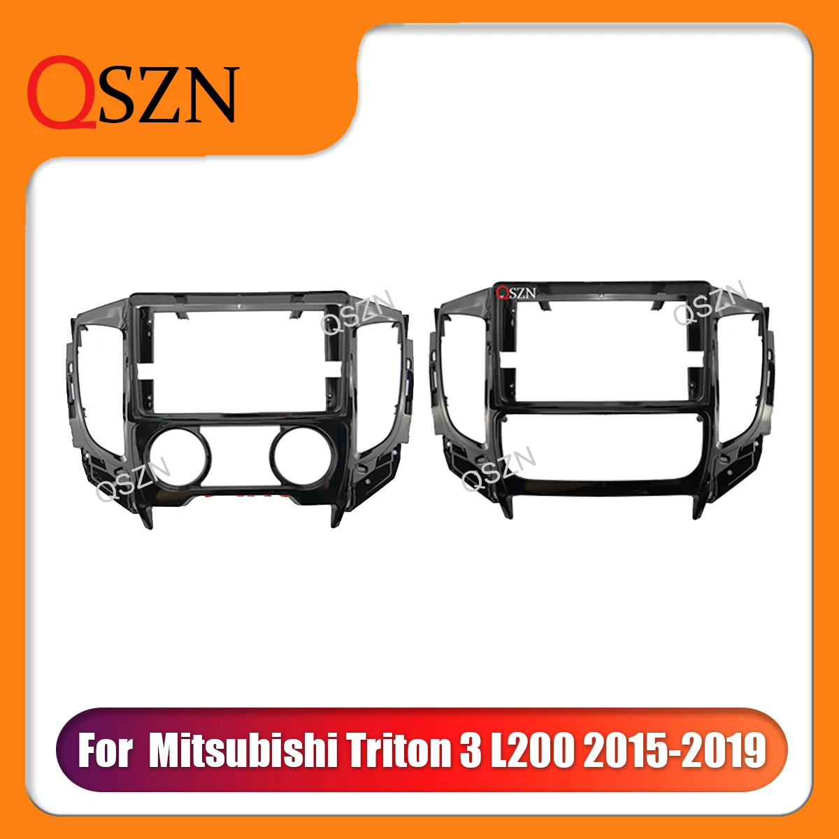 QSZN 9 Inch Car radio Frame Fascia For Mitsubishi Triton L200 2015-2019 Audio Trim Panel Dashboard Mount Kit 2 Din DVD Stereo
QSZN 9 Inch Car radio Frame Fascia For Mitsubishi Triton L200 2015-2019 Audio Trim Panel Dashboard Mount Kit 2 Din DVD Stereo