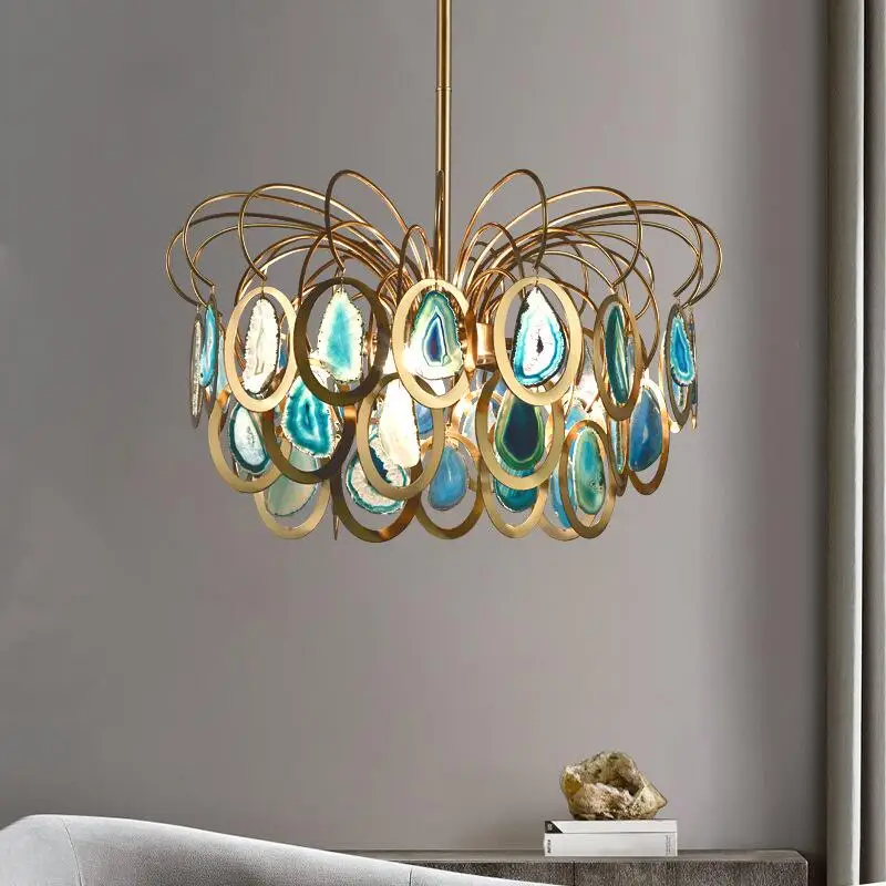 Nordic light luxury living room agate chandelier art personality creative crown agate lamp restaurant club hotel villa lamp
Nordic light luxury living room agate chandelier art personality creative crown agate lamp restaurant club hotel villa lamp