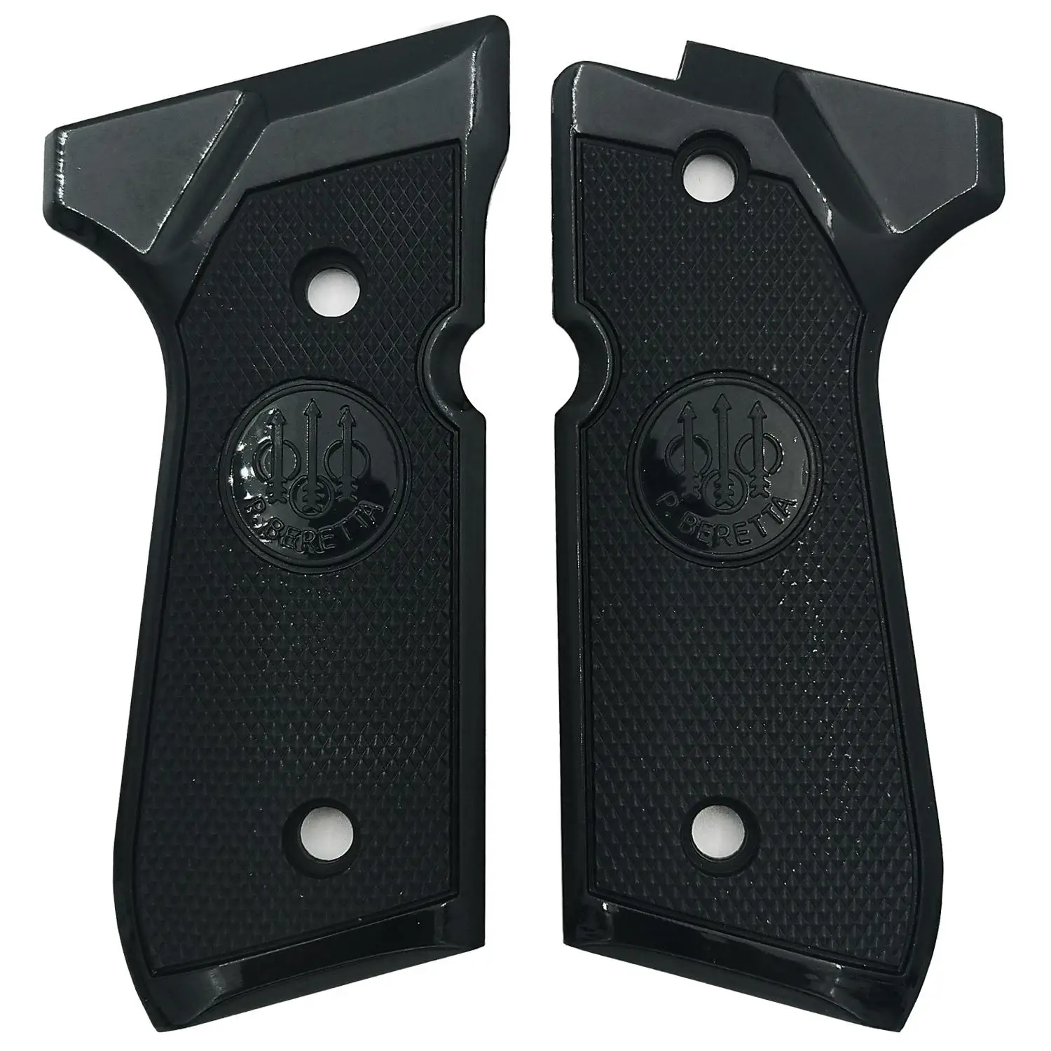 

Beretta 92 Original Black Plastic Handle Set Beretta 92 Series Standart Classic Grips