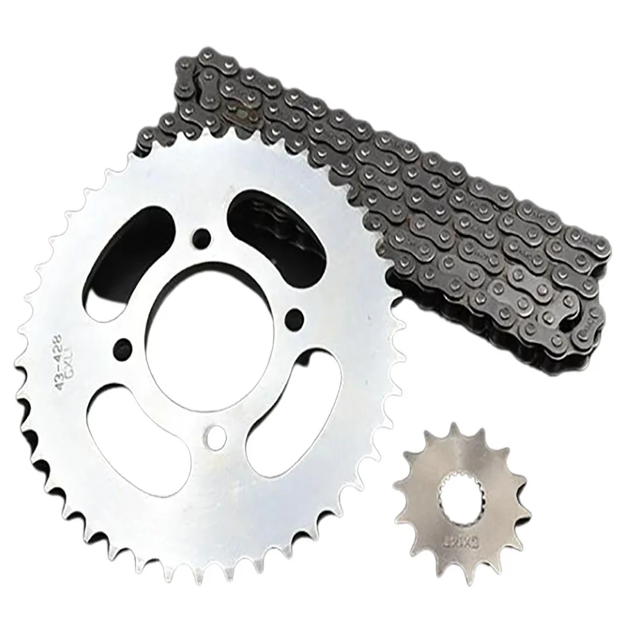 E629 Rear Chain Sprocket For Suzuki HJ125K GS125 GN125 43T 14T Sprocket Chain Motorcycle Bike ATV Quad
E629 Rear Chain Sprocket For Suzuki HJ125K GS125 GN125 43T 14T Sprocket Chain Motorcycle Bike ATV Quad