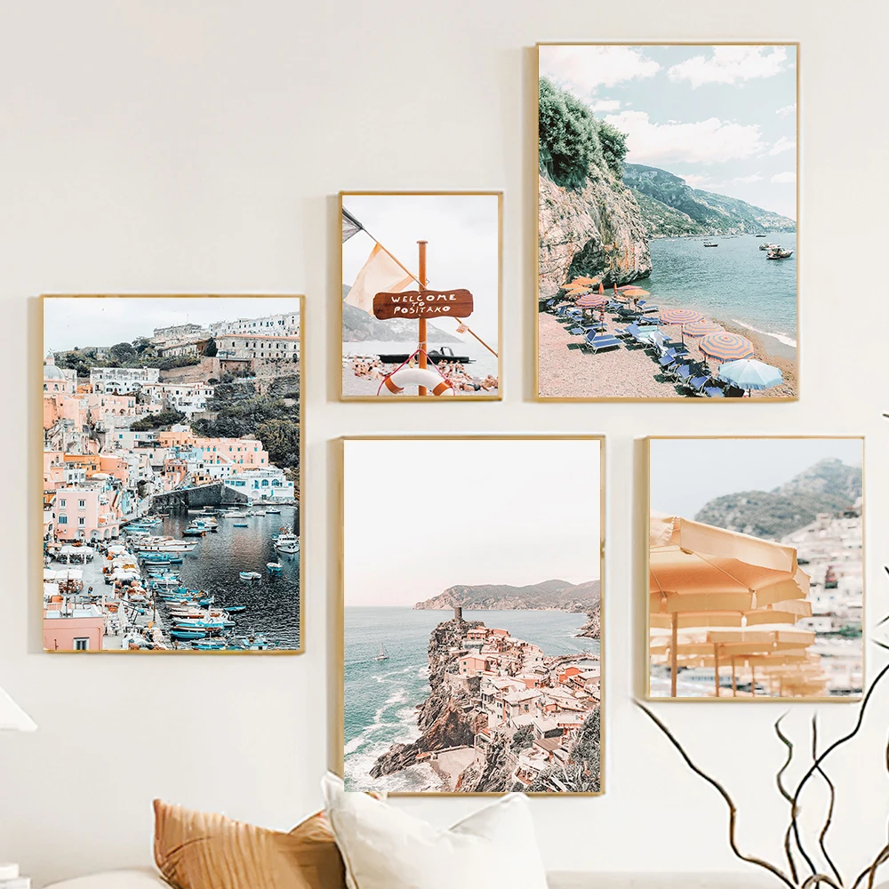 Positano Italy City Gallery Print and Poster Cityscape Travel Art Photo Poster Modern Nordic Living Room Home Decor Wall Picture
Positano Italy City Gallery Print and Poster Cityscape Travel Art Photo Poster Modern Nordic Living Room Home Decor Wall Picture