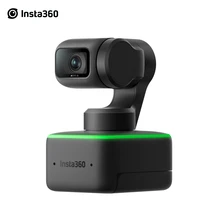 Insta360 Link - 4K Webcam with 1/2" Sensor, AI Tracking, Gesture Control, HDR, Noise-Canceling Microphones, Specialized Modes Insta360 Link - 4K Webcam with 1/2" Sensor, AI Tracking, Gesture Control, HDR, Noise-Canceling Microphones, Specialized Modes