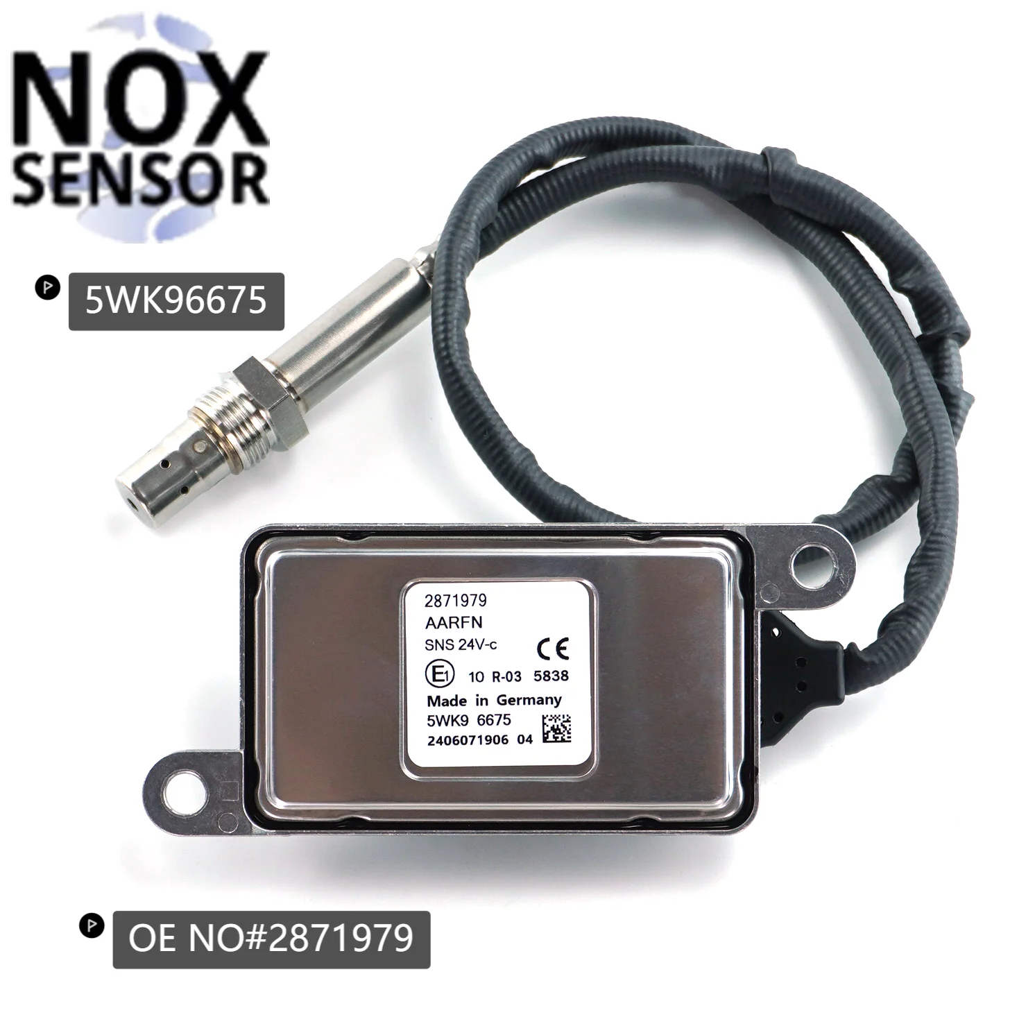 5WK9 6675, Фабричный горячая Распродажа датчик оксида азота Nox 5WK9 6675 2871979 для Cummins
5WK9 6675, Фабричный горячая Распродажа датчик оксида азота Nox 5WK9 6675 2871979 для Cummins