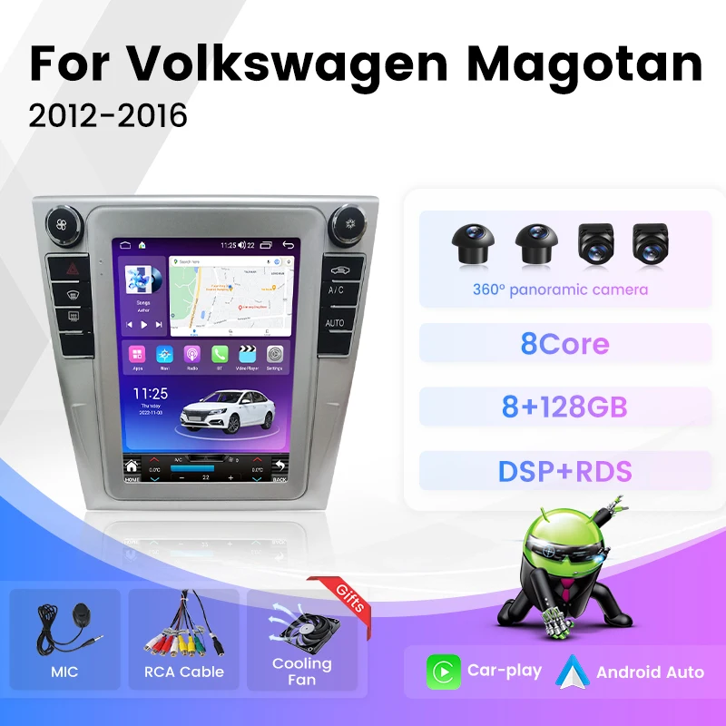 9.7" Android 13 Car Radio For Volkswagen VW Magotan 2012-2016 Tesla style Navigation g GPS Multimedia Video Player DSP Carplay
9.7" Android 13 Car Radio For Volkswagen VW Magotan 2012-2016 Tesla style Navigation g GPS Multimedia Video Player DSP Carplay