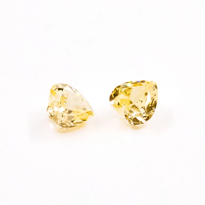 Size 5x5mm 05#Light Yellow Heart Crushed Ice Cut CZ Stone 5A Zircon Loose Cubic Zirconia Synthetic Gemstone For Jewelry Making
Size 5x5mm 05#Light Yellow Heart Crushed Ice Cut CZ Stone 5A Zircon Loose Cubic Zirconia Synthetic Gemstone For Jewelry Making