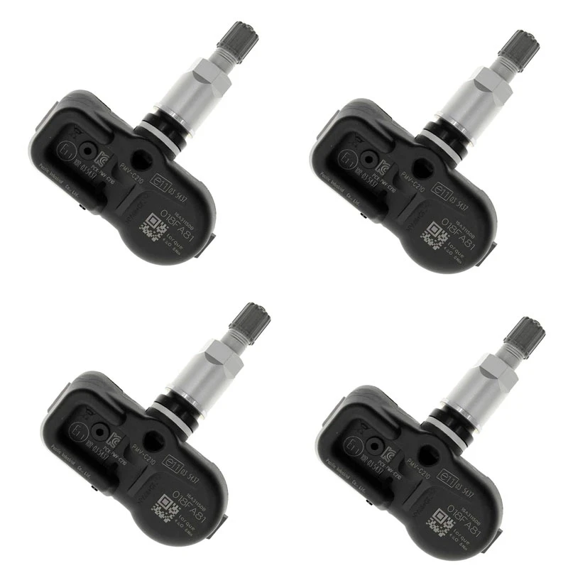 

4PCS PMV-C210 42607-02031 4260702031 4260730070 Tire Pressure Sensor For Toyota RAV4 Yaris Avensis Auris Verso TPMS 433MHz