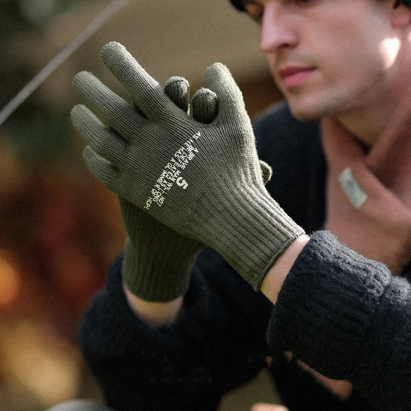 Men's Knitted Touchscreen Gloves, Anti-Slip, Warm, No Pilling, Outdoor, Camping, Hiking, Cycling
Men's Knitted Touchscreen Gloves, Anti-Slip, Warm, No Pilling, Outdoor, Camping, Hiking, Cycling