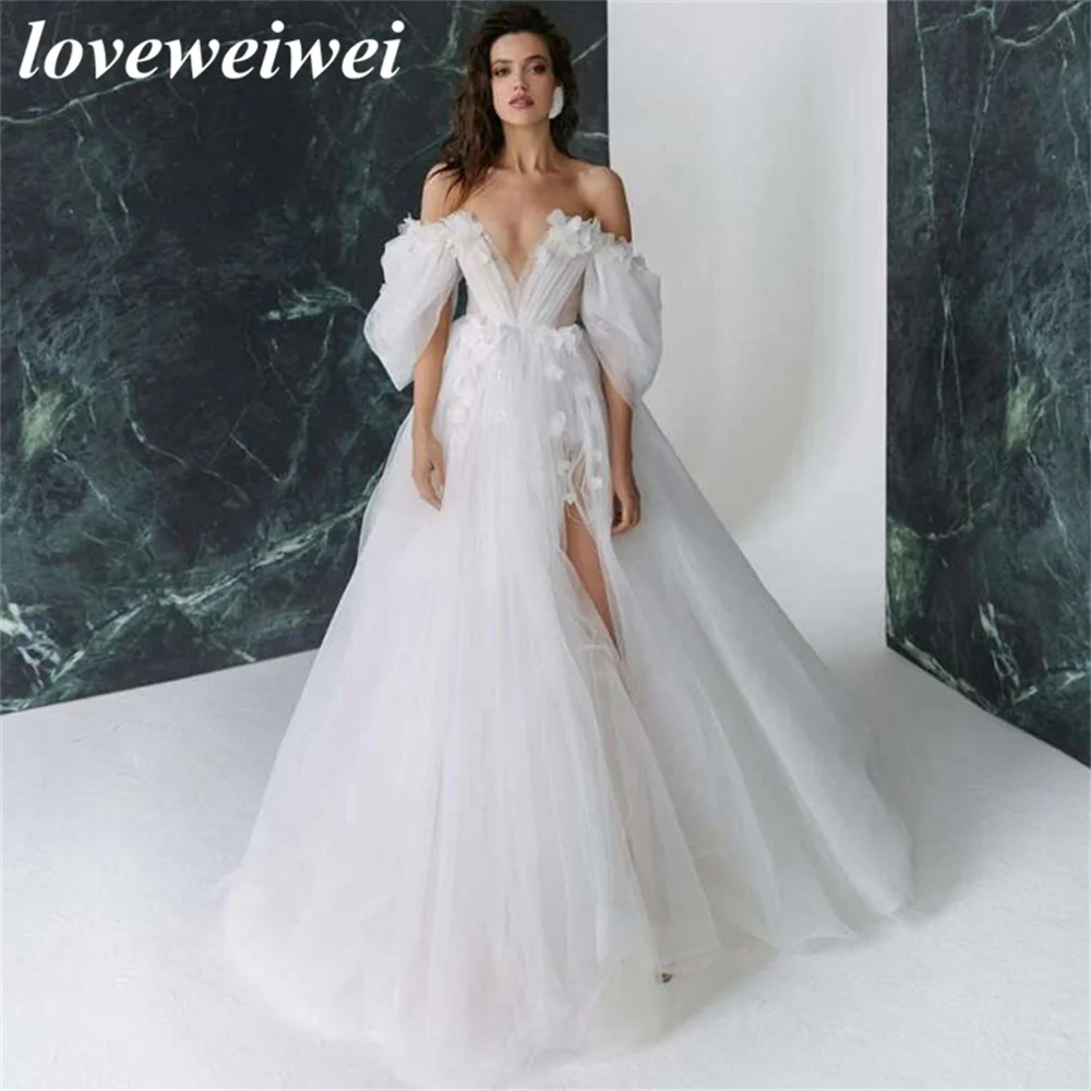 Fairy Glitter Sexy Boho Wedding Dresses Flowers Split Side Wedding Gowns Vintage Beach Bride Dress Gown Vestido de Noiva
Fairy Glitter Sexy Boho Wedding Dresses Flowers Split Side Wedding Gowns Vintage Beach Bride Dress Gown Vestido de Noiva