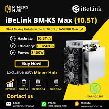CR BUY 2 получить 1 бесплатно iBeLink BM-KS Max 10,5 T Майнер KASPA ASIC Mining KHeavyHash алгоритм мы финансы
CR BUY 2 получить 1 бесплатно iBeLink BM-KS Max 10,5 T Майнер KASPA ASIC Mining KHeavyHash алгоритм мы финансы