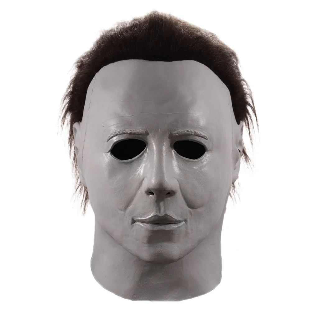 

Movie Halloween 1978 Michael Myers Latex Mask Cosplay Horror Killer Classic Helmet Costume Party Carnival Props