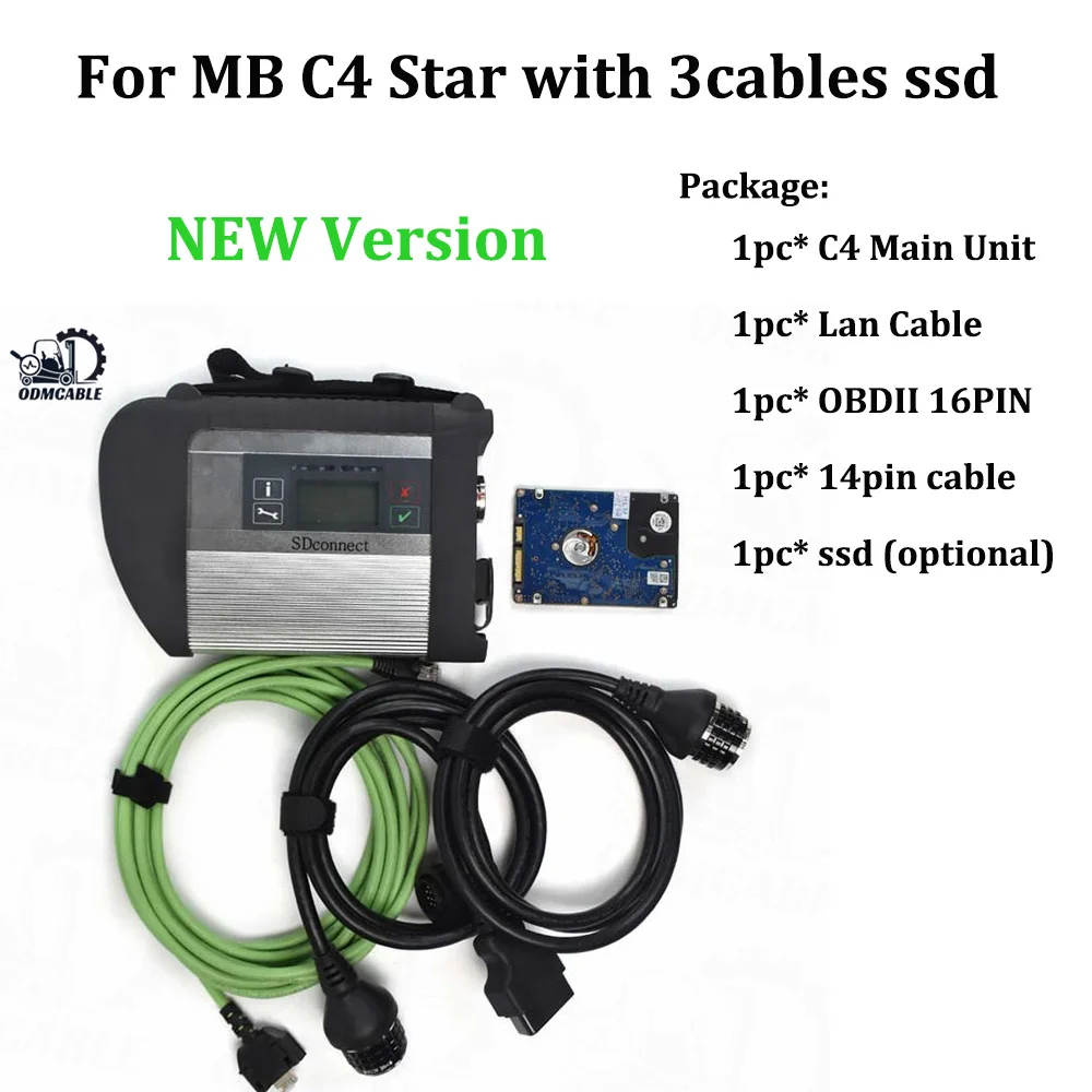 A+++ FULL CHIP MB STAR C4 SD CONNECT COMPACT C4 CAR TRUCK SOFTWARE 2023.06 MB STAR MULTIPLEXER DIAGNOSTIC TOOL WITH WIFI
A+++ FULL CHIP MB STAR C4 SD CONNECT COMPACT C4 CAR TRUCK SOFTWARE 2023.06 MB STAR MULTIPLEXER DIAGNOSTIC TOOL WITH WIFI