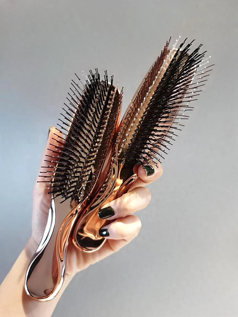 Japanese Premium Head Massager Scalp Brush Hair Massager Shampoo Brush Wet Plastic Detangling Brush Hair Cleaning Comb Rose gold
Japanese Premium Head Massager Scalp Brush Hair Massager Shampoo Brush Wet Plastic Detangling Brush Hair Cleaning Comb Rose gold
