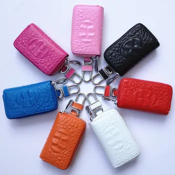 PU Leather Car Key Holder Case Crocodile Pattern Men's Leather Zipper Home Key Case Waist Hanging Multi-function Key Case
PU Leather Car Key Holder Case Crocodile Pattern Men's Leather Zipper Home Key Case Waist Hanging Multi-function Key Case