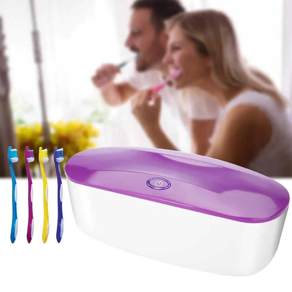 Multifunction Disinfector Toothbrush Makeup Brush Sanitizer Box Portable USB UVC Strong Band Ultraviolet Disinfection Box
Multifunction Disinfector Toothbrush Makeup Brush Sanitizer Box Portable USB UVC Strong Band Ultraviolet Disinfection Box
