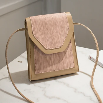 Woman Messenger Bag Panelled Pvc One Shoulder Mobile Phone Bag Autumn 2019 Winter Crossbody Coin Purse Adjustable Shoulder Strap
Woman Messenger Bag Panelled Pvc One Shoulder Mobile Phone Bag Autumn 2019 Winter Crossbody Coin Purse Adjustable Shoulder Strap