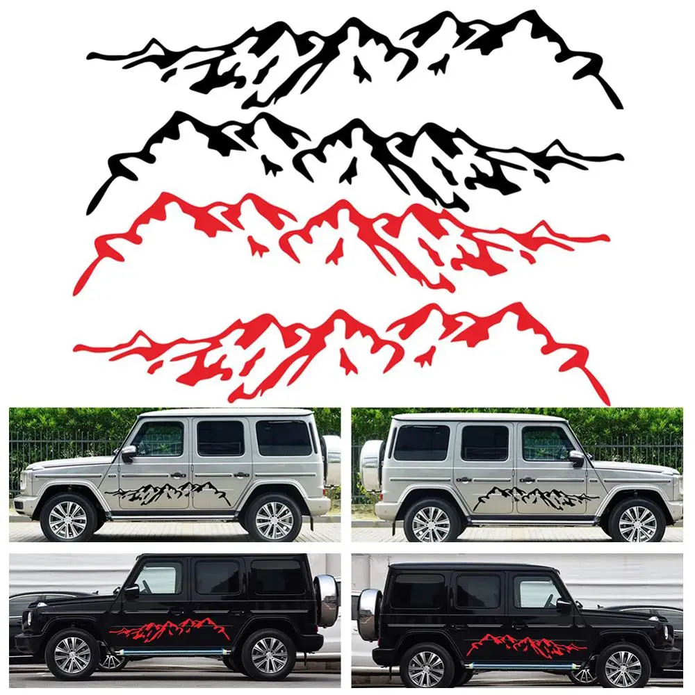 1 set Car Creative Stickers Vinyl Decals Mountain Styling Car Door Side Decor Sticker Auto Body Stickers Car Styling Accessories
1 set Car Creative Stickers Vinyl Decals Mountain Styling Car Door Side Decor Sticker Auto Body Stickers Car Styling Accessories