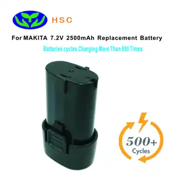 2000mAh 18650 Battery Pack MAK7.2B Lithium Battery 7.2V Replacement for MAKITA BL7010 194356-2 194355-4 Battery Pack 7.2V
2000mAh 18650 Battery Pack MAK7.2B Lithium Battery 7.2V Replacement for MAKITA BL7010 194356-2 194355-4 Battery Pack 7.2V