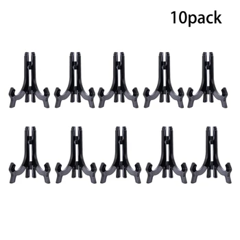 10Pcs/Set Acrylic Easels Plate Display Stands Picture Frame Holder Jewelry Handicraft Cutlery Stand Holder Black 6.5Inch
10Pcs/Set Acrylic Easels Plate Display Stands Picture Frame Holder Jewelry Handicraft Cutlery Stand Holder Black 6.5Inch