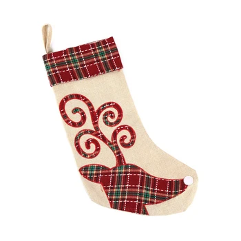 Santa Gift Bag/Linen Elk Christmas Stocking/Christmas Decorations/Christmas Tree Decoration Pendant/Home Decor/DIY House
Santa Gift Bag/Linen Elk Christmas Stocking/Christmas Decorations/Christmas Tree Decoration Pendant/Home Decor/DIY House