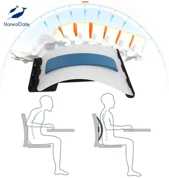 Immediate Relief for Back Pain! Back Stretcher Stretch Equipment Lumbar Traction Massager Yoga Office Pregnant Car Seat Cushion
Immediate Relief for Back Pain! Back Stretcher Stretch Equipment Lumbar Traction Massager Yoga Office Pregnant Car Seat Cushion