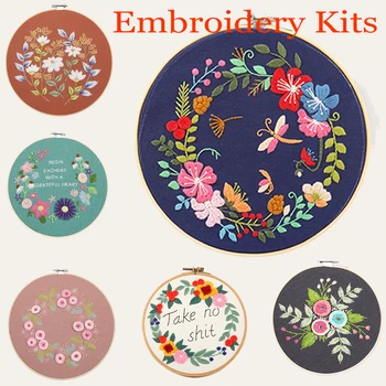Circle Embroidery Kits, Embroidery Set, Needlework Embroidery, Cross Stitch Kits, Embroidery for Beginner, DIY Art Sewing Craft
Circle Embroidery Kits, Embroidery Set, Needlework Embroidery, Cross Stitch Kits, Embroidery for Beginner, DIY Art Sewing Craft