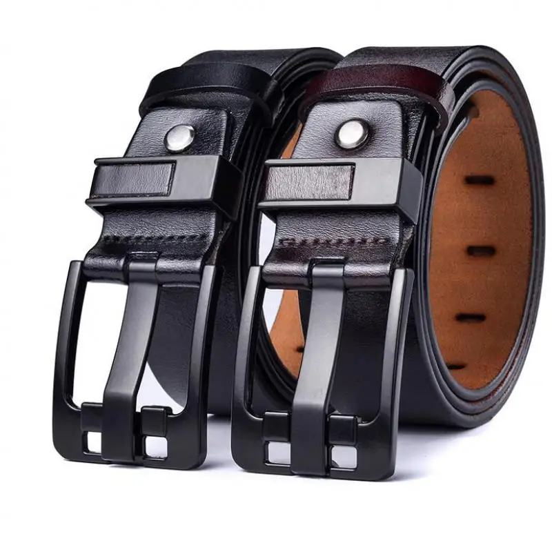 High-quality luxury explosion Genuine Leather belt Pure cowhide men's alloy pin buckle belt retro casual jeans belt 95-125cm
High-quality luxury explosion Genuine Leather belt Pure cowhide men's alloy pin buckle belt retro casual jeans belt 95-125cm