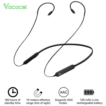 Vococal 0.75mm Bluetooth Earbud Portable Replacement Headset Earphone Headphone Cable Cord for VK1 VK2 VK6 V80 Accessories
Vococal 0.75mm Bluetooth Earbud Portable Replacement Headset Earphone Headphone Cable Cord for VK1 VK2 VK6 V80 Accessories