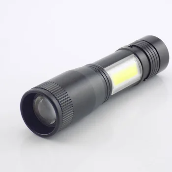Q5 COB Flashlight LED Portable Work Light Powerful Mini led flash lights Zoomable Hand Torch Flash Lamp light AA battery Lantern
Q5 COB Flashlight LED Portable Work Light Powerful Mini led flash lights Zoomable Hand Torch Flash Lamp light AA battery Lantern