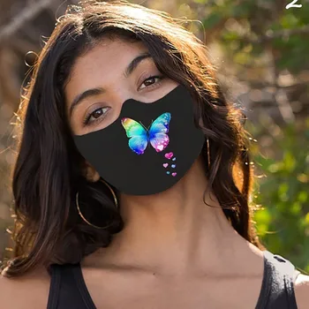 Adult Butterfly 3D Printing Windproof Face Mask Cloth Reusable Face Shield Breathable Mouth Cover Mouth Mask Washable mondmasker
Adult Butterfly 3D Printing Windproof Face Mask Cloth Reusable Face Shield Breathable Mouth Cover Mouth Mask Washable mondmasker