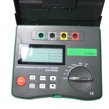 Hot High Accuracy 4 Poles Digital Earth Resistance Tester With Min Resolution 0.01ohm Portable Terminal Soil Resistance Meter
Hot High Accuracy 4 Poles Digital Earth Resistance Tester With Min Resolution 0.01ohm Portable Terminal Soil Resistance Meter