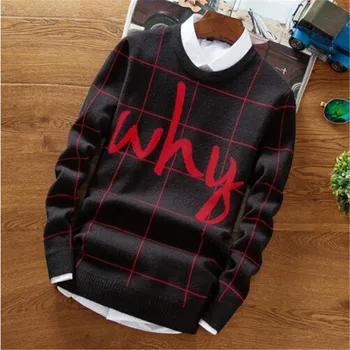 Christmas Sweater Men 2017 New Hip Hop Letter Printed Sweaters Male Casual Pullovers High Quality Warm Men's Knitted Sweaters
Christmas Sweater Men 2017 New Hip Hop Letter Printed Sweaters Male Casual Pullovers High Quality Warm Men's Knitted Sweaters