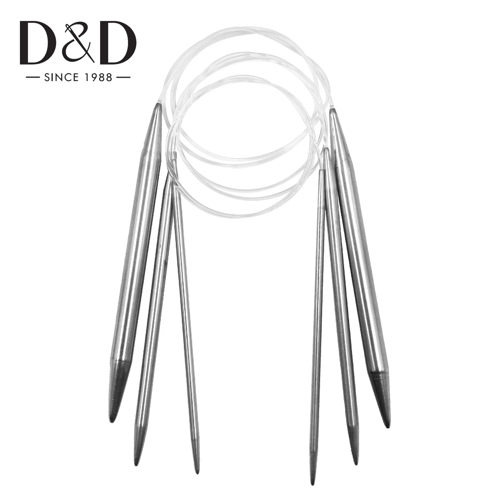 3Pcs Stainless Steel Circular Knitting Needles Crochet Needles for Knitting Weaving Pins Needlework Tools 4mm 6mm 10mm
3Pcs Stainless Steel Circular Knitting Needles Crochet Needles for Knitting Weaving Pins Needlework Tools 4mm 6mm 10mm