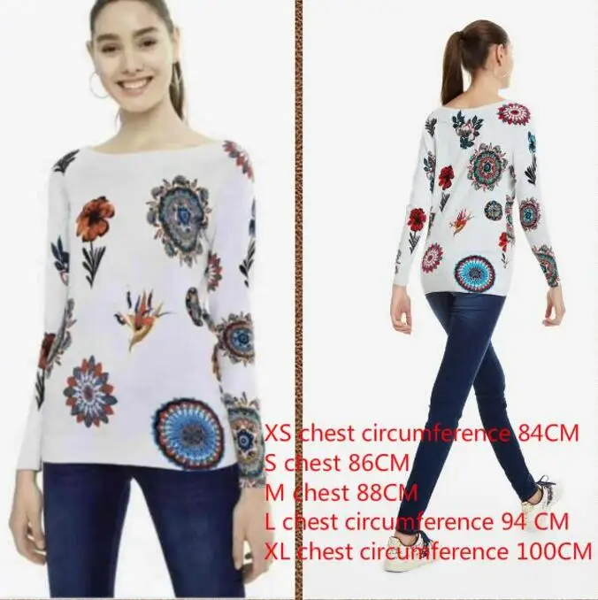 DESIGUAL 2019 NEW Spain Deg style multi type elastic long sleeved single collar knitwear Jersey. Single code XS -XL XXL
DESIGUAL 2019 NEW Spain Deg style multi type elastic long sleeved single collar knitwear Jersey. Single code XS -XL XXL