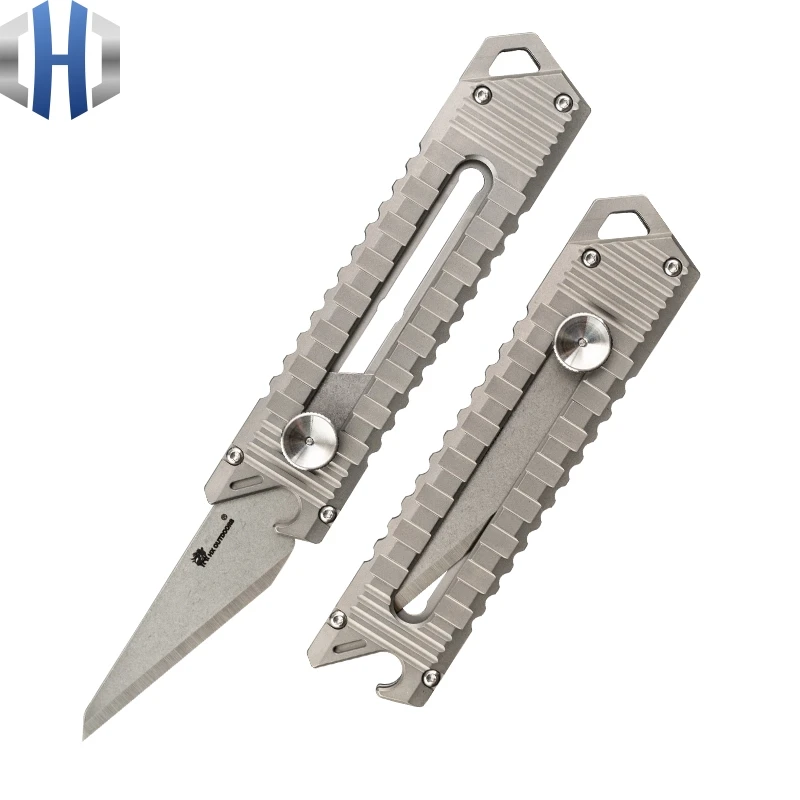 Titanium Alloy Knife Multi-function Combination Tool Portable EDC Utility Knife Demolition Express Paper Cutter
Titanium Alloy Knife Multi-function Combination Tool Portable EDC Utility Knife Demolition Express Paper Cutter