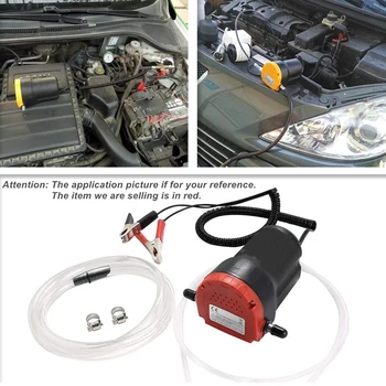 12V 60W Oil Change Pump Extractor,Oil/Crude Oil Fluid Pump Extractor Scavenge Oil Change Pump Transfer Suction Red Case
12V 60W Oil Change Pump Extractor,Oil/Crude Oil Fluid Pump Extractor Scavenge Oil Change Pump Transfer Suction Red Case